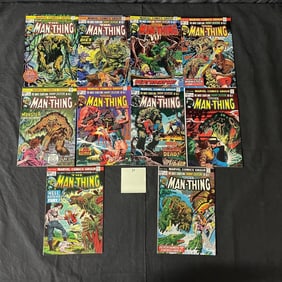 Man Thing Marvel Bronze Age Horror Comics w/#1
