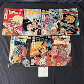 Space 1999 Charlton Bronze Age Comics w/#1 Issue