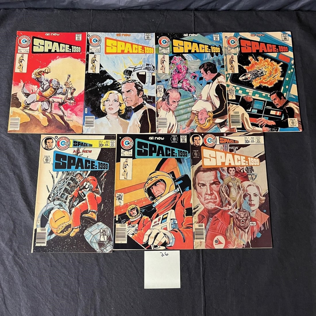 Space 1999 Charlton Bronze Age Comics w/#1 Issue (1 of 2)