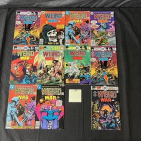 Weird War Tales DC Bronze Age Horror Comics