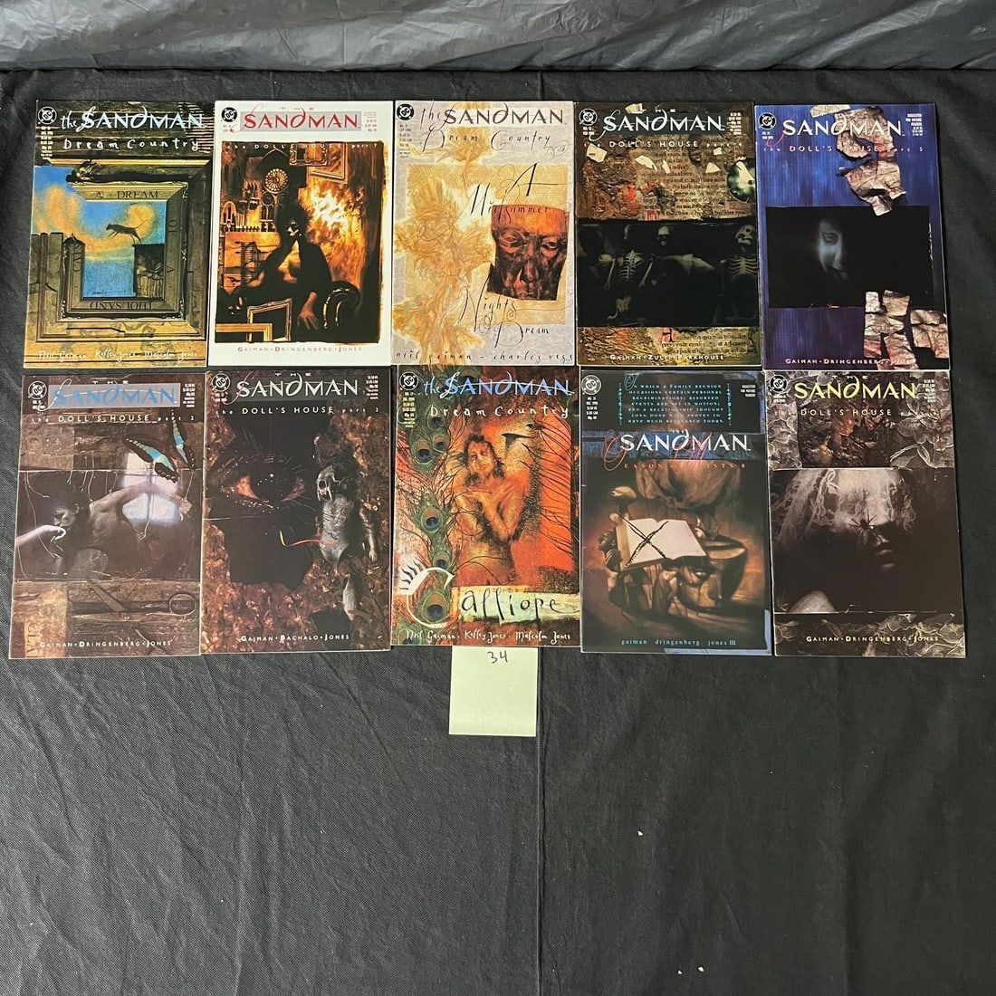 Sandman DC/Vertigo Comics w/ Key Issues (1 of 4)