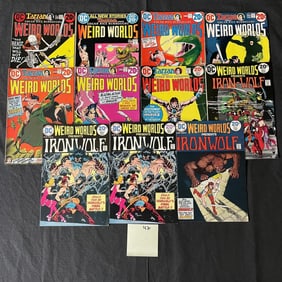 DC Bronze Age Weird Worlds Comic w/ Key
