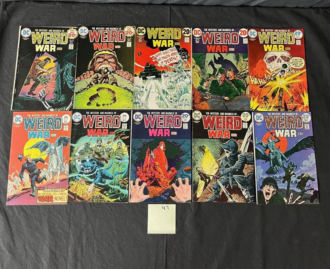Weird War Tales DC Bronze Age Horror Comics (1 of 2)