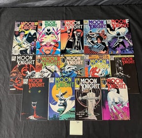 Moon Knight Marvel Bronze Age Comics w/Keys
