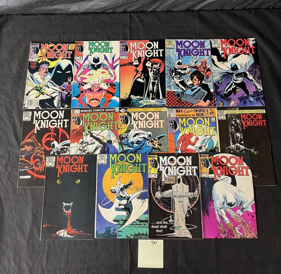 Moon Knight Marvel Bronze Age Comics w/Keys (1 of 2)