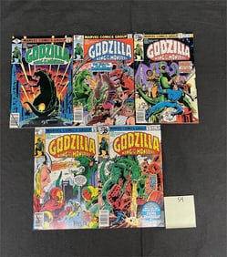 Godzilla Marvel Bronze Age Comic Books