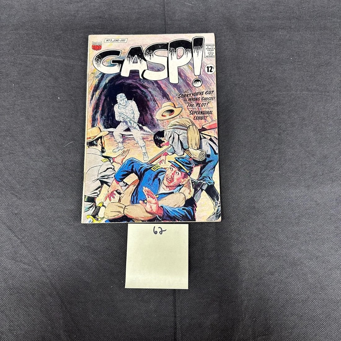 Gasp! #3 ACG Silver Age Horror Comic Books (1 of 2)