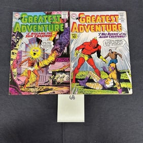 My Greatest Adventure 52 & 53 DC Silver Age Comics