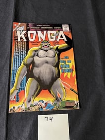 Konga 1 Steve Ditko Silver Age Horror Comic