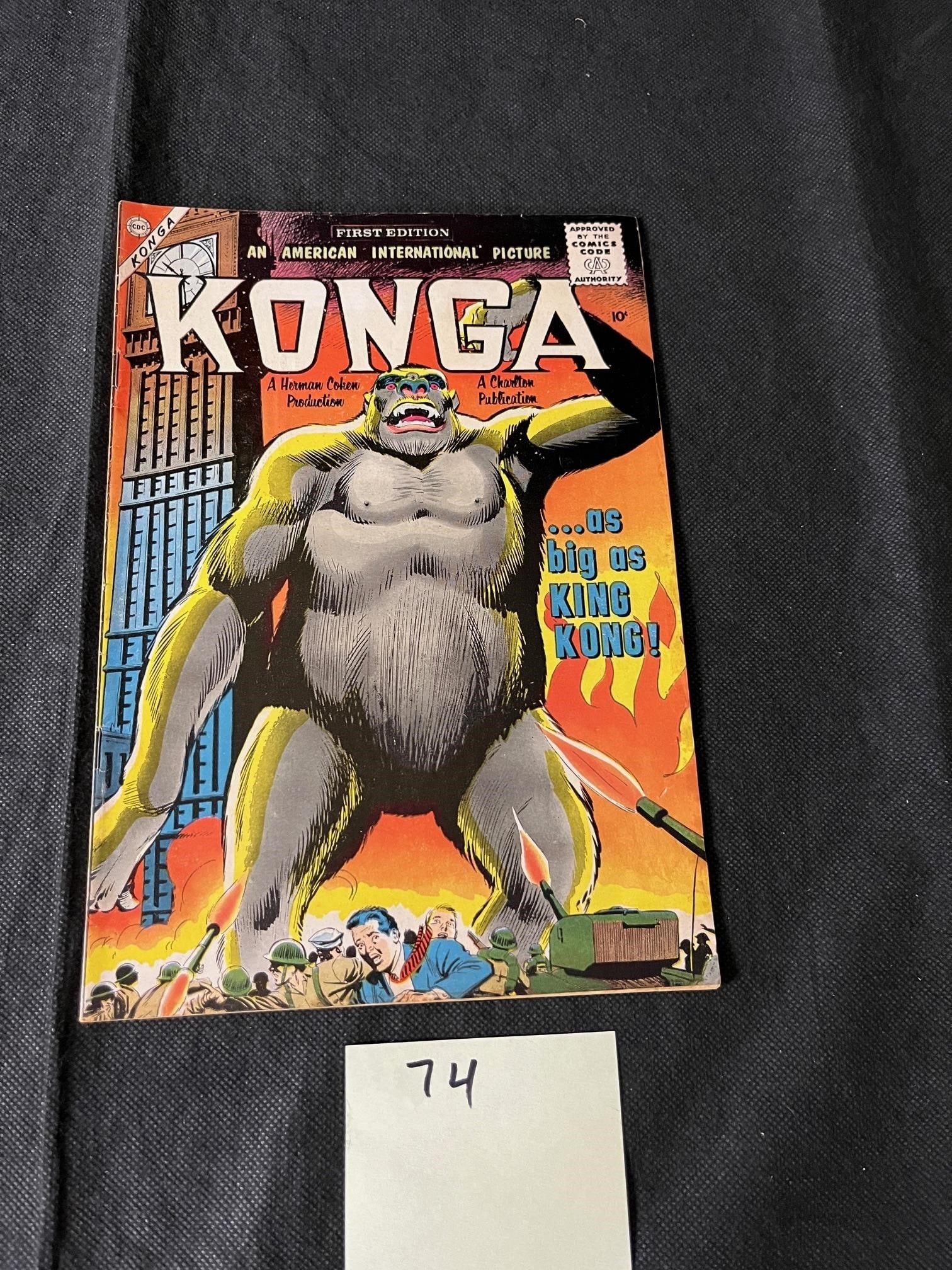 Konga 1 Steve Ditko Silver Age Horror Comic (1 of 2)