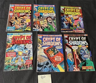 Crypt of Shadows Marvel Bronze Age Horror Comics