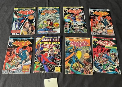 Tomb of Dracula Marvel Horror Bronze Age Comics