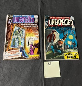 Unexpected 128 & 133 DC Bronze Age Horror Comics