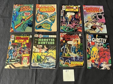 Charlton Bronze Age Horror Lot w/ Midnight Tales 1