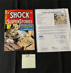 Al Feldstein Signed EC Comics Reprint w/JSA LOA