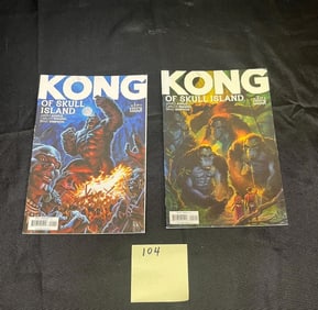 Kong of Skull Island 1 & 2 Boom! Comic Books