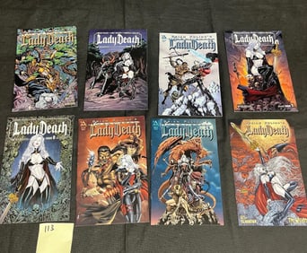 Lady Death Avatar Comic Books w/LE Covers