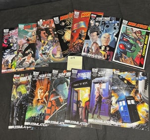 IDW Comic Books w/ Mars Attacks & Star Trek