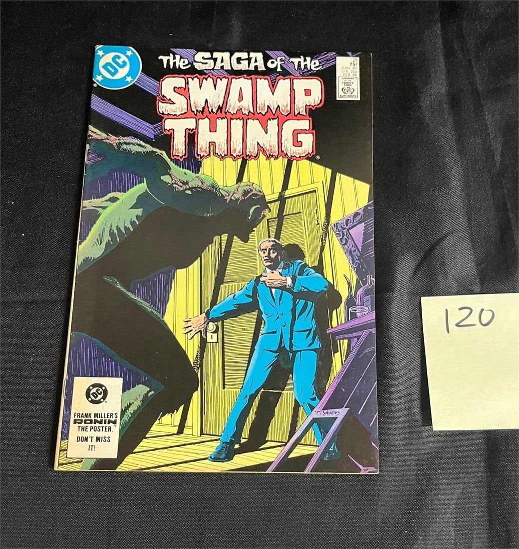 Swamp Thing 21 Alan Moore Key Horror Comic (1 of 2)