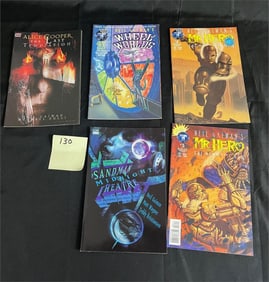 Neil Gaiman Comic Books w/ Alice Cooper