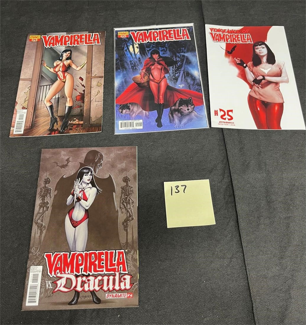 Vampirella Comic Books w/Variant Covers (1 of 1)