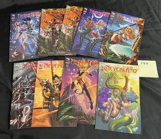 Neverland Comic Books w/ Bondage Cover