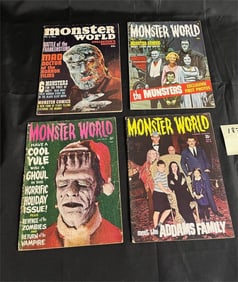 Monster World Magazine Lot feat Munsters