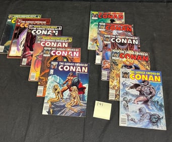 Savage Sword of Conan Magazines
