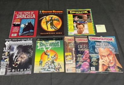 Mix of Modern Age Horror Magazines