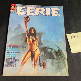 Eerie 34 Classic Horror Cover