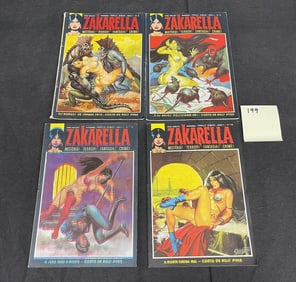 Zakarella Vol 1 Comic Books Portuguese Rare!
