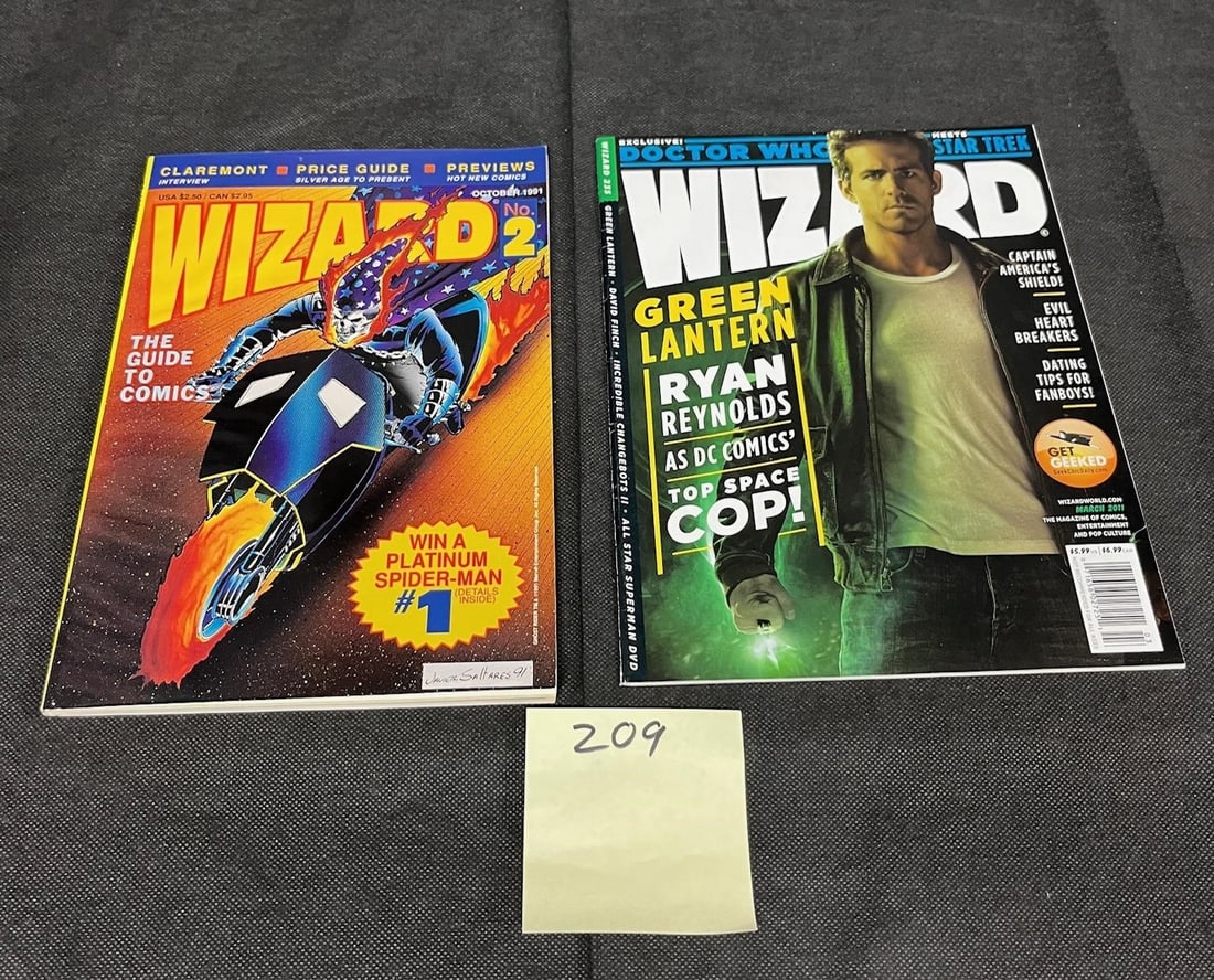 Wizard Magazine #2 + (1 of 2)