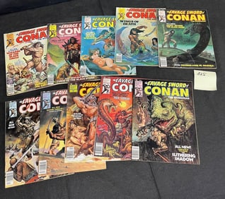 Savage Sword of Conan Marvel Magazines