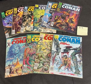 Savage Sword of Conan Marvel Magazine Lot