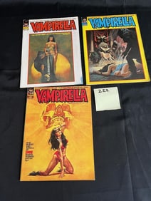 Vampirella 13, 20 & 21 Warren Bronze Age Mags