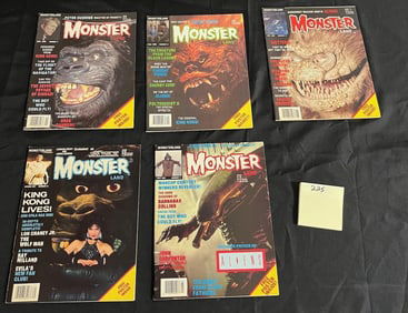 Monster Land Magazine Lot