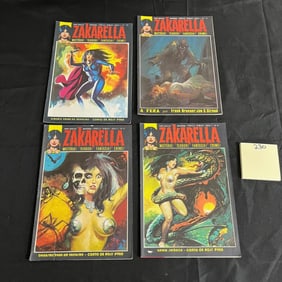 Zakarella Vol 1 Rate Portuguese Horror Comics