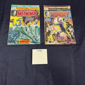 Supernatural Thrillers Feat. Living Mummy Comics