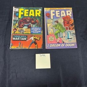Fear Marvel Bronze Age Horror Comic Books