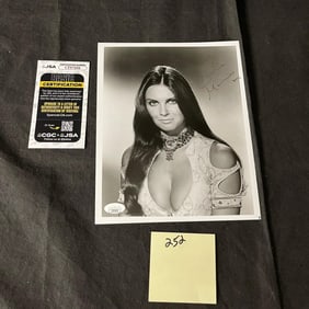 Caroline Munro Signed Sinbad Photo JSA COA