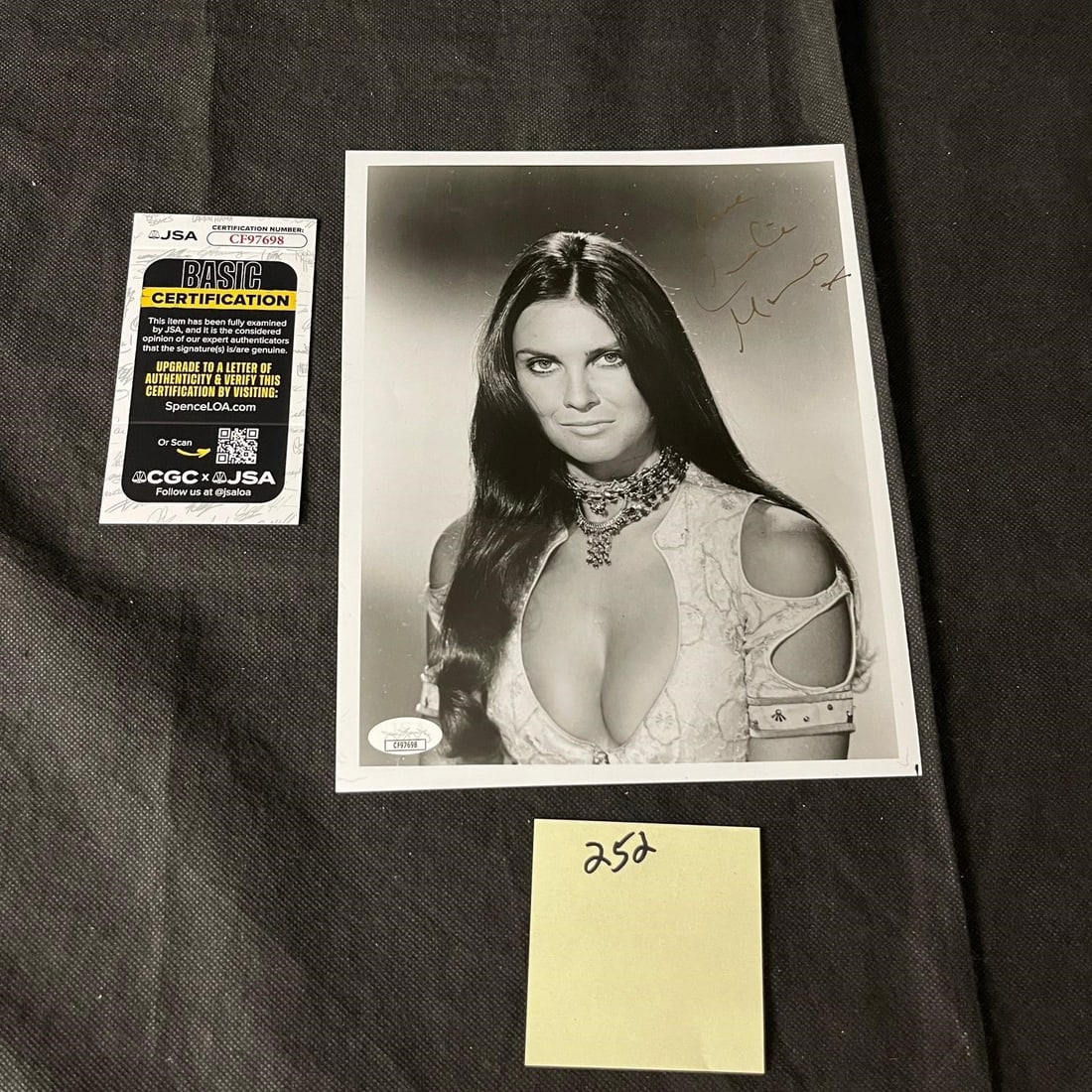 Caroline Munro Signed Sinbad Photo JSA COA (1 of 2)