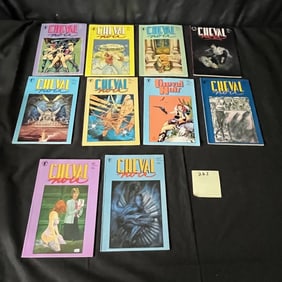 Cheval Noir Comic Lot w/ Dave Stevens Covers