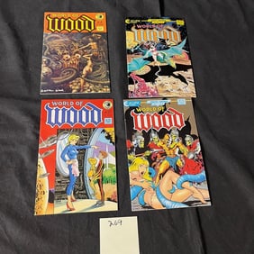 World of Wood 1-4 w/ Dave Stevens Covers