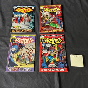 Tomb of Dracula 2-5 Marvel Bronze Age Horror