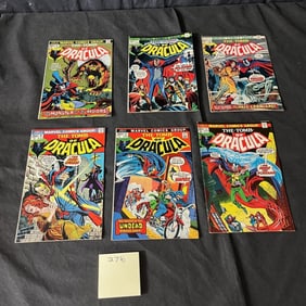 Tomb of Dracula Marvel Bronze Age Comic Books