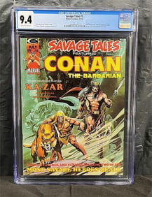 Savage Tales 5 Feat. Conan CGC 9.4