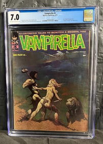 Vampirella 5 Frank Frazetta Art CGC 7.0