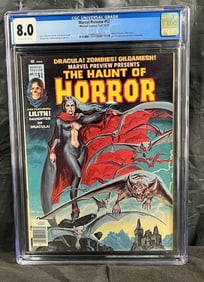 Haunt of Horror 12 CGC 8.0 Marvel Bronze Age Mag