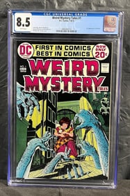 Weird Mystery Tales 1 CGC 8.5 DC Horror Comic