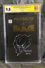 Mark Texiera Signed & Original Art Comic CGC 9.8